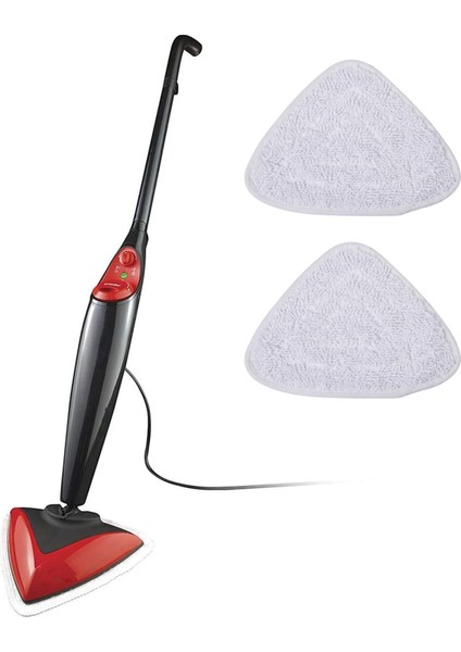 2pc Tarzı Buharlı Paspas Pedleri Yedek Üçgen Bez Temizleme Zemin Aracı Vileda Buharlı Paspas Güçlü Su Emme Çabuk Kuruyan (Yurt Dışından) indirimleri