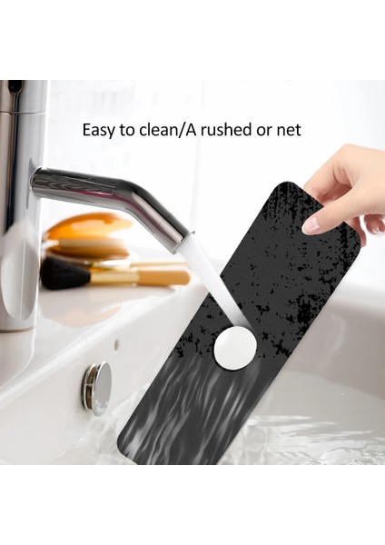 Beyaz Stil Mutfak Musluk Emici Mat Lavabo Vantuz Diatomit Musluk Sıçrama Yakalayıcı Tezgah Koruyucu Mutfak Banyo Için (Yurt Dışından) modelleri