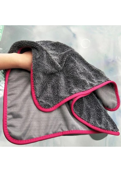 Kırmızı Stil 40*40CM Araba Yıkama Havlusu Mikrofiber Havlu Araba Detaylandırma Mikrofiber Bez Araba Temizleme Kurutma Aracı Mutfak Yıkama Aksesuarları (Yurt Dışından)