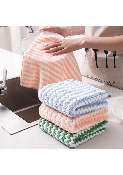 Mavi Stil 10 Parça Mutfak Anti-Yağ Silme Paçavra Mikrofiber Ev Temizlik Ürünleri Çok Fonksiyonlu Temizleme Araçları Gadgetspcs (Yurt Dışından) modelleri