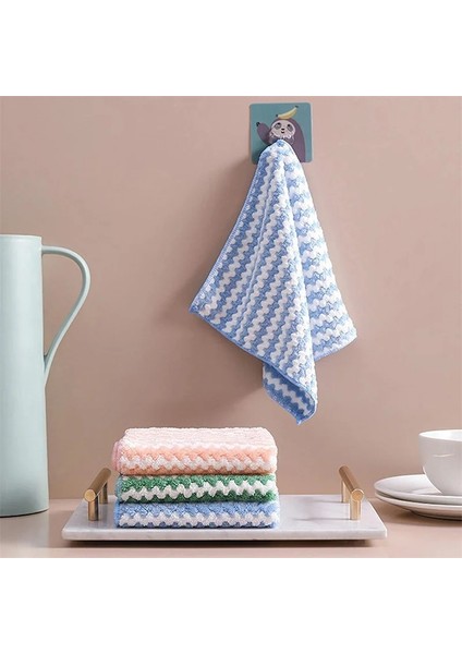 Mavi Stil 10 Parça Mutfak Anti-Yağ Silme Paçavra Mikrofiber Ev Temizlik Ürünleri Çok Fonksiyonlu Temizleme Araçları Gadgetspcs (Yurt Dışından) fırsatları