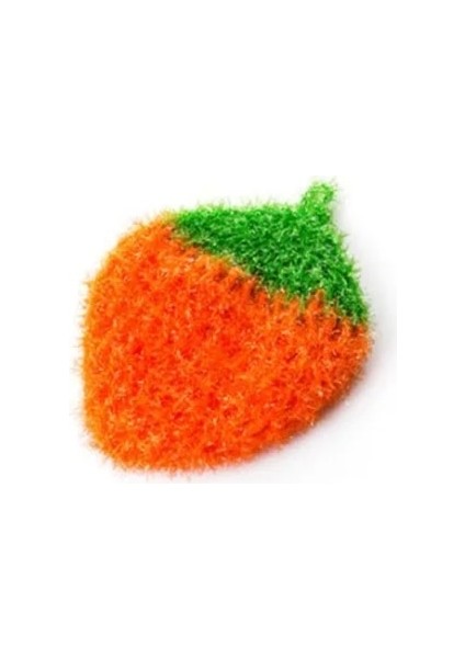 Turuncu Tarzı Mutfak Temizleme Ovma Süngerleri Yeniden Kullanılabilir Çizilmez Mikrofiber Scrubber Sünger Mutfak Ev Temiz Pot Tava Bulaşık Makinesi Süngeri (Yurt Dışından)