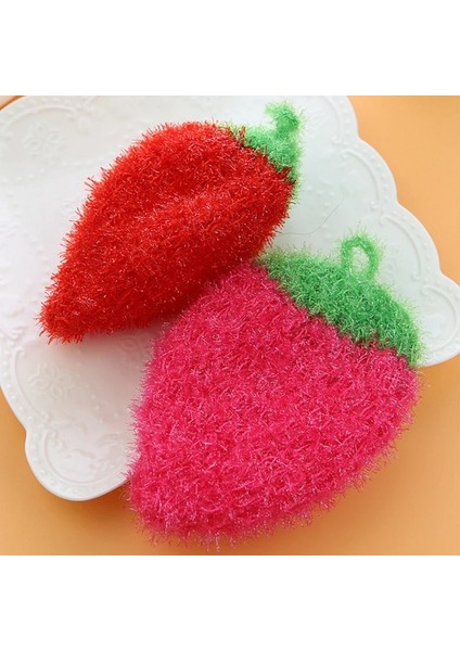 Turuncu Tarzı Mutfak Temizleme Ovma Süngerleri Yeniden Kullanılabilir Çizilmez Mikrofiber Scrubber Sünger Mutfak Ev Temiz Pot Tava Bulaşık Makinesi Süngeri (Yurt Dışından) indirimleri