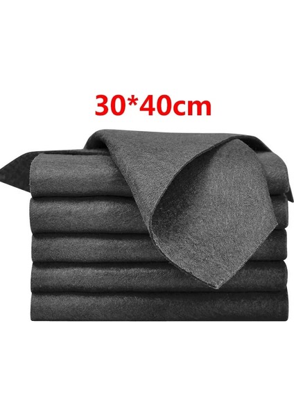 Yeşil Stil 5 Adet Daha Kalın Sihirli Temizlik Bezi Hiçbir Iz Filigran Yok Cam Temizleme Aracı Mikrofiber Bez Hızlı Yıkama Havluları Ovma Pedi (Yurt Dışından)