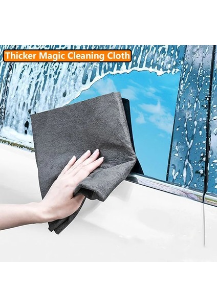 Yeşil Stil 5 Adet Daha Kalın Sihirli Temizlik Bezi Hiçbir Iz Filigran Yok Cam Temizleme Aracı Mikrofiber Bez Hızlı Yıkama Havluları Ovma Pedi (Yurt Dışından) fiyatları