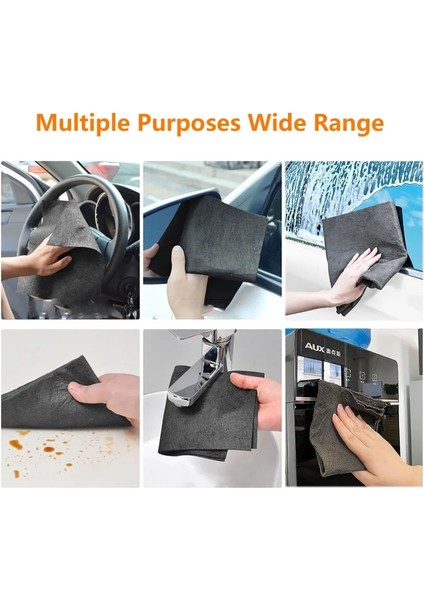 Yeşil Stil 5 Adet Daha Kalın Sihirli Temizlik Bezi Hiçbir Iz Filigran Yok Cam Temizleme Aracı Mikrofiber Bez Hızlı Yıkama Havluları Ovma Pedi (Yurt Dışından) fırsatları