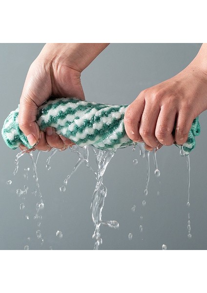 Pembe Tarzı 10 Parça Mutfak Temizleme Bezi Mercan Polar Bulaşık Yıkama Bezi Süper Emici Ovma Pedi Kuru ve Islak Mutfak Temizlik Havluları (Yurt Dışından) indirimleri