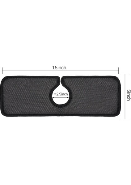 Gri Tarzı Musluk Splashcatcher Mutfak Banyo Emici Mat Lavabo Splash Guard Mikrofiber Tezgah Koruyucu Mutfak Banyo Için (Yurt Dışından) indirimleri