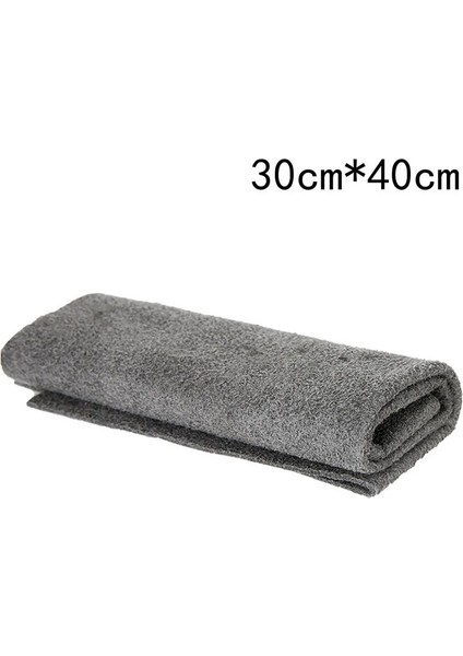 30X40CM Tarzı 5 Adet Yeni Kalınlaşmış Sihirli Temizlik Bezi Yeniden Kullanılabilir Mikrofiber Yıkama Paçavra Cam Silme Havlusu Mutfak Aynaları Otomatik Windows (Yurt Dışından)