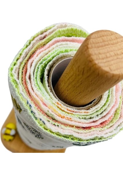 Turuncu Tarzı 1 Bilgisayar Keten Peçeteler Kuşgözü Pamuklu Kağıt Havlular Mutfak Temizlik Bezleri Yeniden Kullanılabilir Kağıt Havlu Rulosu (Yurt Dışından) fiyatları