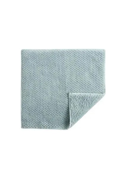 Yeşil Stil 1pce 4 Adet Mutfak Mercan Polar Temizlik Bezleri Kalınlaşmak Çift Bulaşık Havlusu Mercan Kadife Süper Emici Tüy Bırakmayan Bez Bulaşık Bezleri (Yurt Dışından)