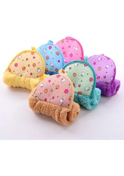 Mavi Stil 10 Parça Mercan Kadife Banyo Malzemeleri Yumuşak El Havlusu Emici Bez Yağ Geçirmez Temizlik Bezi Ev Temizlik Araçları 30*40 cm (Yurt Dışından) modelleri