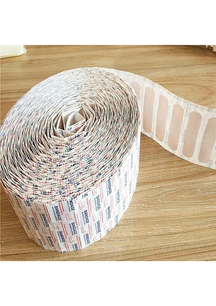 Kırmızı Stil 100 Adet Adet Bebek Yetişkin Yapışkan Sıva Bant Yardımcıları Yaralar Için Yamalar Su Geçirmez Nefes Hemostaz Etiket Bandaj Alçı (Yurt Dışından)