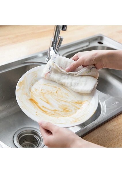 No.2 Tarzı Ev Emici Tüy Bırakmayan Bez Mutfak Mendilleri Yapışmaz Yağ Temizleme Havlusu AF103 (Yurt Dışından) modelleri