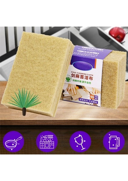 5 Adet Tarzı Al Mikrofiber Sünger Çevre Dostu Bitki Süngerleri Bulaşık Yıkama Için Doğal Elyaf Temizlik Bezi Mutfak Aksesuarları (Yurt Dışından) indirimleri