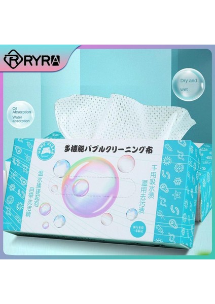 Tek Kullanımlık Stil Tek Kullanımlık Çok Amaçlı Tembel Ovma Pedi Deterjan Kabarcık Bulaşık Havlusu Yağ Lekesi Çıkarma Masası Temizleme Bezi ile Birlikte Gelir Çift Kullanımlı (Yurt Dışından) fiyatları