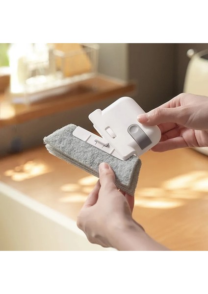 B01000773 Tarzı 2-In-1 Oluk Temizleme Aracı Yaratıcı Pencere Fırçası Bez Yuvası Ev Kolay Temizleyici Mutfak Dekontaminasyon Köşeleri Boşluklar Aracı (Yurt Dışından) fiyatları