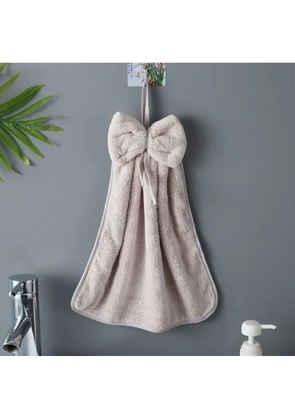 No.5 Tarzı Mercan Polar El Havlusu Ilmek Süper Emici Mikrofiber Yumuşak Hızlı Kuru Verimli Temiz Paçavra Bulaşık Bezi Mutfak Banyo Araçları (Yurt Dışından)