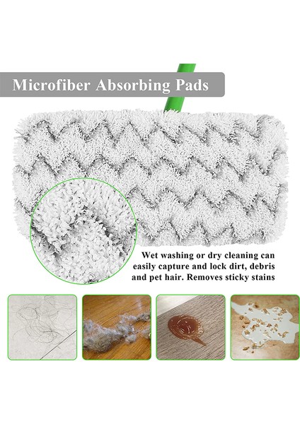1 Adet Tarzı 1 Adet Yüksek Li Yeniden Kullanılabilir Mikrofiber Paspas Pedleri ile Uyumlu Swiffer Süpürgesi Paspas Bezleri Temizlik Zemin Islak Kuru Yedekler (Yurt Dışından) fırsatları