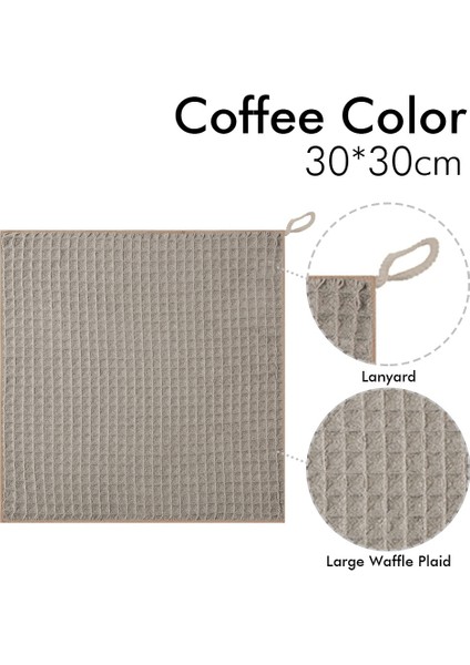 Kahve Tarzı Süper Emici Havlu Barista Havlu Bez Bar Kahve Makinesi Temizleme Bezi Sofra Ev Temizlik Havlusu Mutfak Araçları (Yurt Dışından)