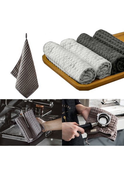 Kahve Tarzı Süper Emici Havlu Barista Havlu Bez Bar Kahve Makinesi Temizleme Bezi Sofra Ev Temizlik Havlusu Mutfak Araçları (Yurt Dışından) fırsatları