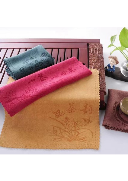 Kırmızı Stil Mutfak Temizlik Havlusu Kalınlaşmış Bulaşık Bezi Dökülmeden Ovma Pedi Bez Temizlik Bezi Yeni Çin Jakarlı Emici Bez (Yurt Dışından) fırsatları