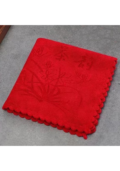 Kırmızı Stil Mutfak Temizlik Havlusu Kalınlaşmış Bulaşık Bezi Dökülmeden Ovma Pedi Bez Temizlik Bezi Yeni Çin Jakarlı Emici Bez (Yurt Dışından) indirimleri