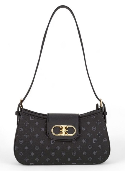 Monogram Siyah Kadın Omuz Çantası 05PC24Y529-MN