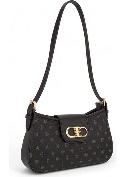 Monogram Siyah Kadın Omuz Çantası 05PC24Y529-MN