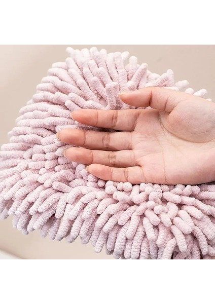 Yeşil Stil Mutfak El Havlusu Sevimli Kirpi Şönil El Havlusu Yumuşak Kabarık El Havlusu Asılı Mutfak Banyo Lavabo (Yurt Dışından) indirimleri