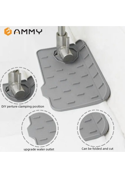 Mermer Tarzı Yeni Mutfak Silikon Musluk Mat Lavabo Sıçrama Drenaj Pedleri Tezgah Koruyucu Sabunluk Çift Taraflı Mevcut Hızlı Kuru Tepsi (Yurt Dışından) fiyatları