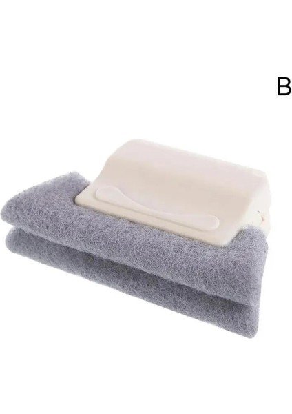 B Tarzı 1pc Yaratıcı Pencere Oluk Temizleme Bezi Fırçası (Yurt Dışından)