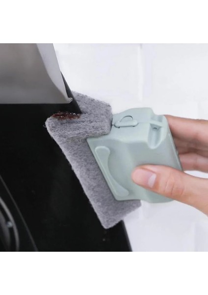 B Tarzı 1pc Yaratıcı Pencere Oluk Temizleme Bezi Fırçası (Yurt Dışından) modelleri