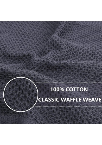 Kumral Stili Homaxy % 100% Pamuklu Havlu Mutfak Waffle Örgü Mutfak Havlusu Süper Emici Bulaşık Bezi Çabuk Kuruyan Bez Ev Temizleme Araçları (Yurt Dışından) fiyatları