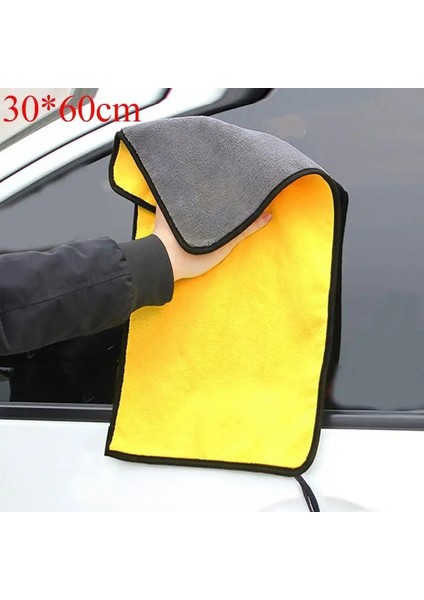 30X40CM Stili Sıcak Satış Kalınlaşmış Araba Temizlik Havlusu Mikrofiber Mercan Kadife Kumaş Çift Taraflı Yüksek Yoğunluklu Havlu Yeni Silme Emici (Yurt Dışından) modelleri