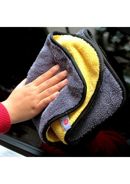 30X40CM Stili Sıcak Satış Kalınlaşmış Araba Temizlik Havlusu Mikrofiber Mercan Kadife Kumaş Çift Taraflı Yüksek Yoğunluklu Havlu Yeni Silme Emici (Yurt Dışından) indirimleri