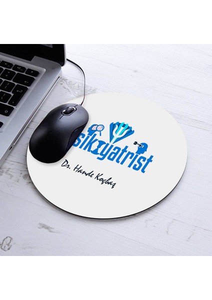 Isimli Psikiyatrist Temalı Yuvarlak Mousepad