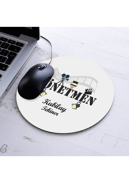 Isimli Yönetmen Temalı Yuvarlak Mousepad