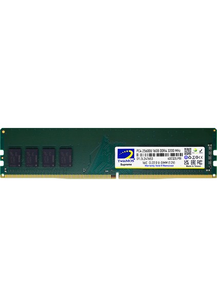 TwinMOS DDR4 16GB 3200MHz Desktop Ram (MDD416GB3200D)