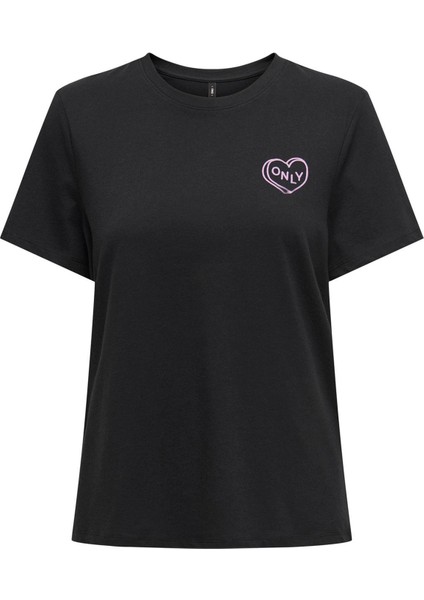 Onllotta Pamuklu Regular Fit T Shirt Kadın T Shirt 15339251