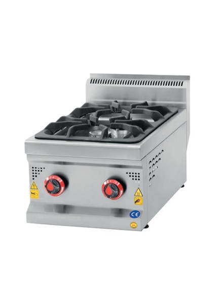 Karacasan 900 Seri Set Üstü 2 Gözlü Tüplü Ocak