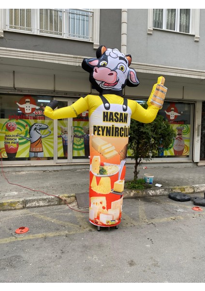 3 Metre Peynirci Model Gel Gel Balon