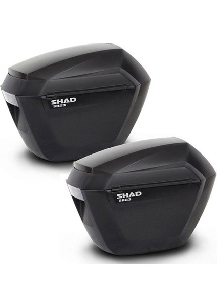 SH-23 Yan Çanta Takımı 23+23 Litre Kapasite ile Motorsiklet Aksesuarı