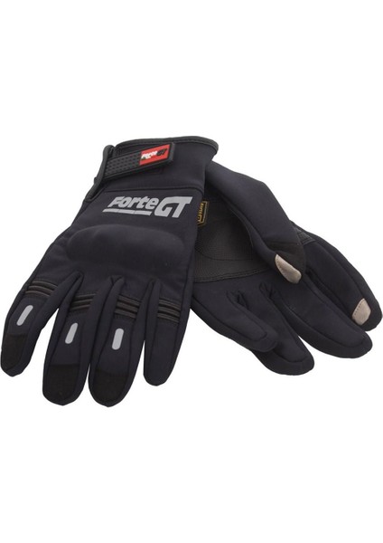 Forte Gt 07 Softshell Dokunmatik Motosiklet Eldiveni