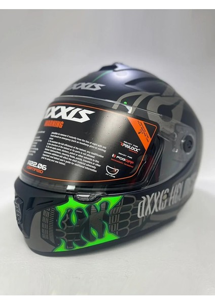 Axxıs Draken S Maorı Devıl B6 Matt Green