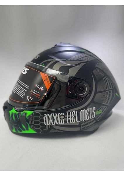 Axxıs Draken S Maorı Devıl B6 Matt Green