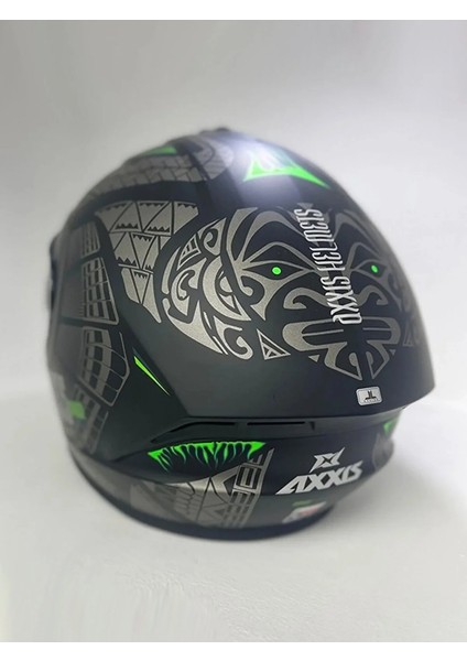 Axxıs Draken S Maorı Devıl B6 Matt Green