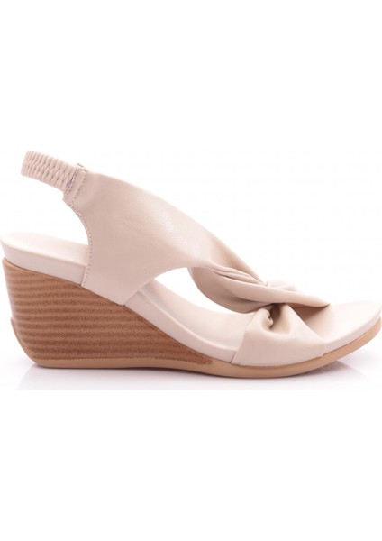 1048-22Y Kadın Dolgu Taban Çapraz Bantlı Sandalet fiyatları