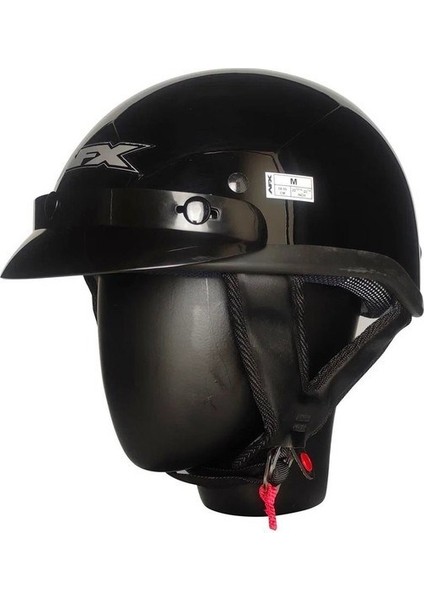 FX66 Retro Kask Dot Belgeli Pembe M