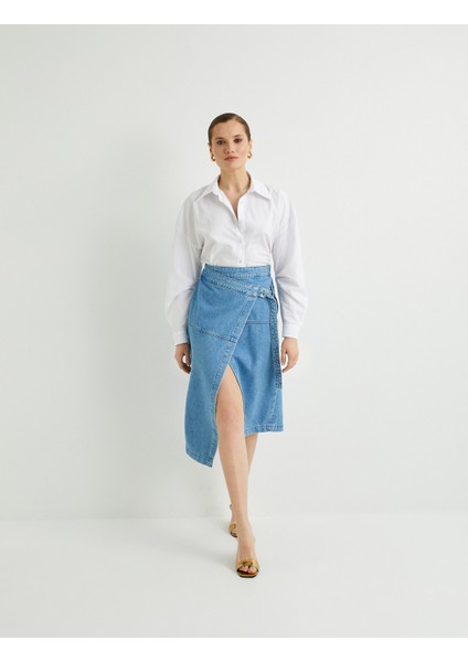 Sırtı Pencere Detaylı Gömlek Uzun Kollu modelleri